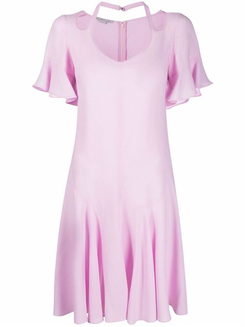 V-neck flared dress STELLA MCCARTNEY | 604238SSA025602